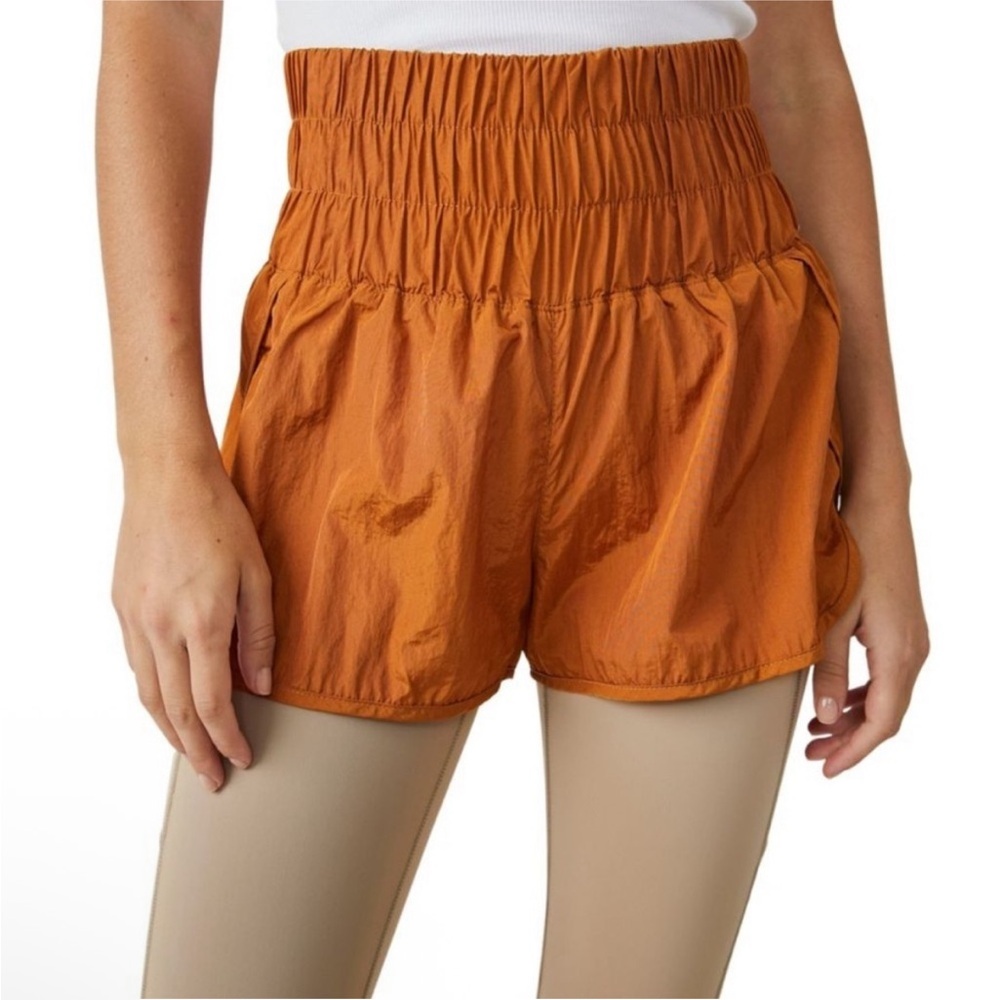 Free People The Way Home Women's Orange  Shorts nwt small